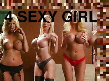 4 sexy girls