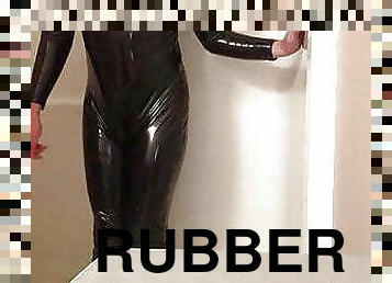 masturbation, gay, busig, latex, gummi