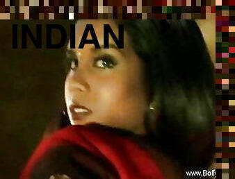 Indian Brunette Dance Gracefully  And Seductively  