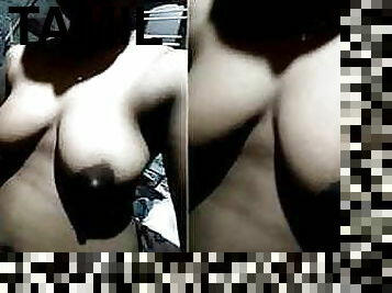 Today Exclusive-Tamil Girl Showing her Boobs...