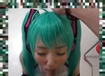 hatsune miku cute japanese cosplayer #1