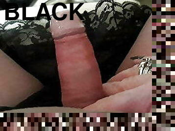 A little show of black lace