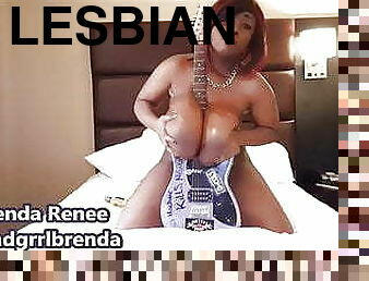 Brenda Renee&#039;s Guitar Abuse Guitar Titfuck