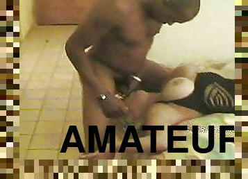 amatør, interracial, milf, ludder, hore, cum, blond