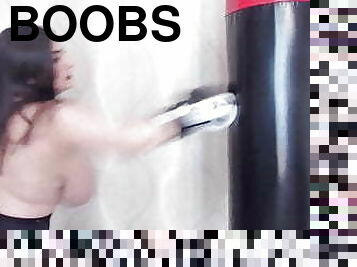 Big boobs Boxing