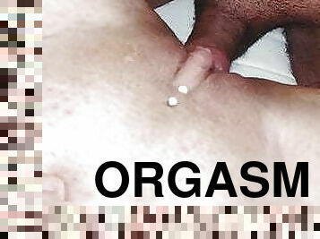 klitoris, orgasme, pussy, anal, milf, leke, creampie, dobbel, amerikansk, piercet