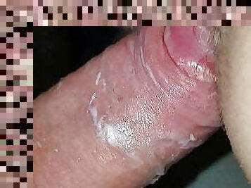 Creamy pussy close up