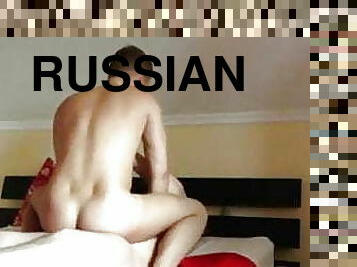 Russian daddy fucks boy