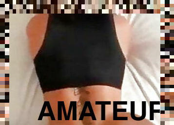 cul, énorme, amateur, butin