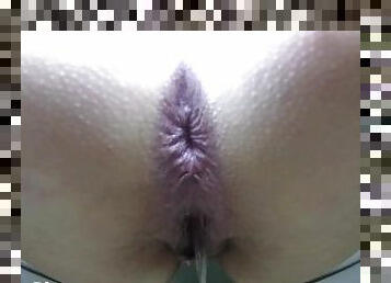 buntut, kencing, amateur, milfs, buatan-sendiri, perempuan-besar-and-gemuk, tandas, punggung-butt, fetish, closeup