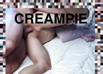 store-pupper, fusk, pappa, pussy, russisk, kone, babes, stor-pikk, milf, creampie