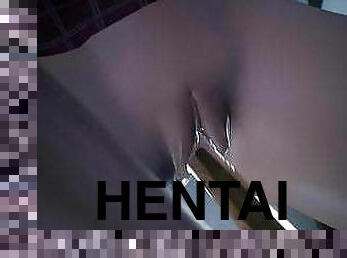 masturbation, hentai