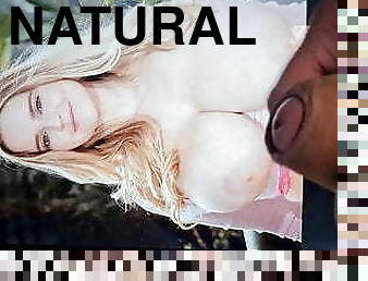 Cumshot  tribute over Cody vores amazing  big natural  tits