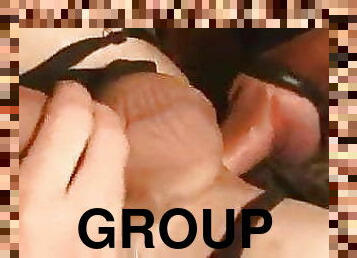 orgie, fête, gay, sexe-de-groupe