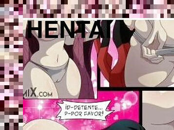 Nezuko quiere todo el semen de tanjiro en su coo humedo