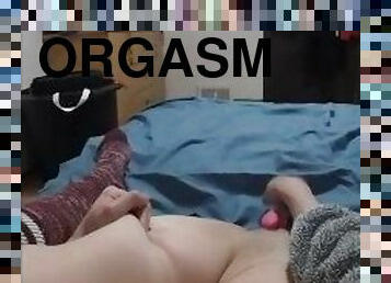 pov teen has huge orgasm masturbating