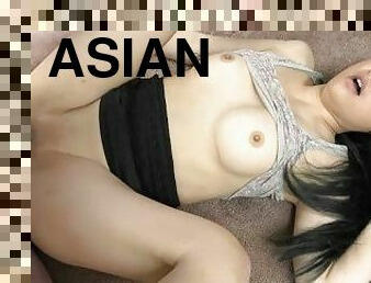 ChickPass - Zoe Lark gets her Asian twat fucked by a lucky geek