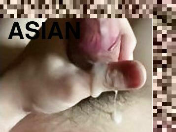 asian, pelancapan, pelajar, amateur, peju, homoseksual, merangsang-dengan-tangan, merangsangkan-zakar, kolej, merangkap