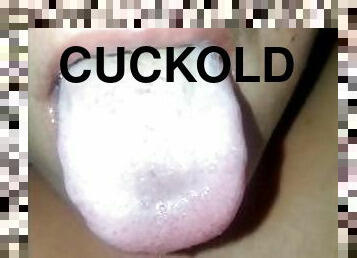 Cuckold dirty talk roleplay. Moaning for that cock. Wet shaved pussy squirts hard and gets fucked