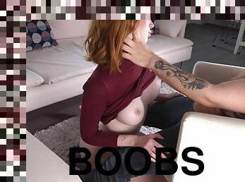 Redhead with big boobs, more details in the description