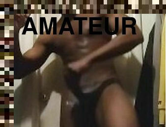 masturbation, amatör, avrunkning, massage, ensam