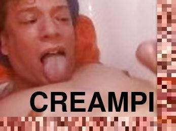 masturbation, shemale, amatör, cumshot, leksak, creampie, ansiktssprut, sprut, fetisch, ensam