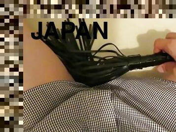 asiático, japonés, bragas, hentai, a-solas