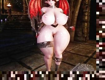 Skyrim LE THICC LULU Gameplay - Dawnguard