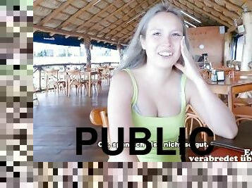 URLAUBSFLIRT - Deutscher Tourist verfhrt spanische teen zum public Sex POV