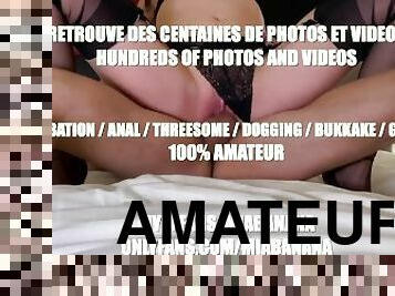 amateur, babes, ejaculation-sur-le-corps, hardcore, bas, hôtel, brunette, réalité, dure