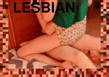 лесбіянка-lesbian, поцілунки, подруга