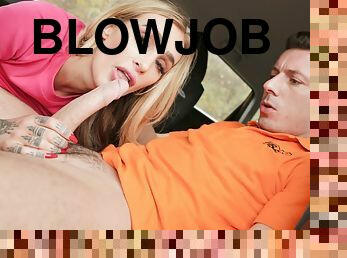 Daisy Lee & Nick Ross in Blowjob Lessons Are More Fun - FakeHub