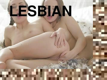 Young Lesbian With Braids 69ing With Sexy Blonde - Olivia Grace And Tiffany Doll