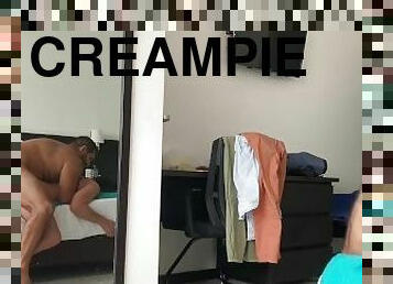 Daddy Bear Creampies Twink in Hotel Room