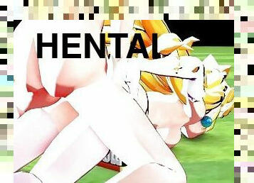 doggy, anal, knulling-fucking, hentai