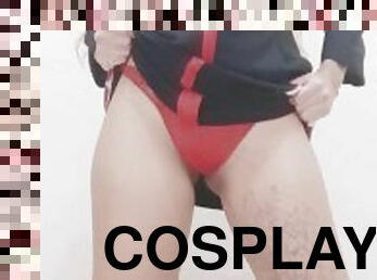 Akatsuki Cosplay Teen Girl Masturbating