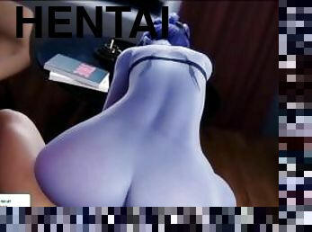WIDOWMAKER HENTAI STORY FUCKING IN THE HOUSE  OVERWATCH HENTAI ANIMATION 4K 60FPS