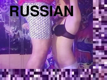 russisk, amatør, blowjob, cumshot, tenåring, hardcore, stripping, petite, liten, små-pupper