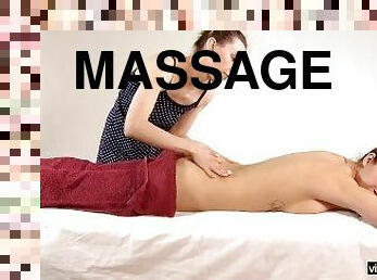 Natasha Benie super cute and tight virgin massage