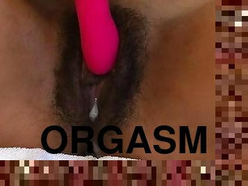I masturbate with a butt plug and a vibrator to a creamy orgasm