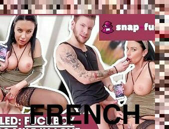 FRENCH MILF loves me, just wants a sweet date - I bang her anyway: ANIA KINSKI (France) - SNAP-FUCK