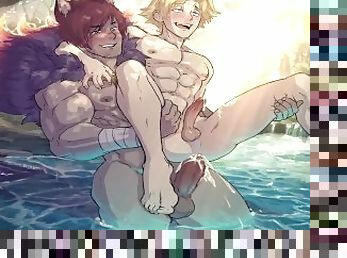 Sett x Ezreal - League of Legends - Hentai Manga Yaoi