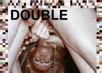 Hardcore double blonde blowjob