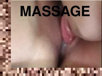 Lucky Fan licks my Pussy after Massage / Lalaking masahista naka jackpot sa MILF MhieAnn Pinay