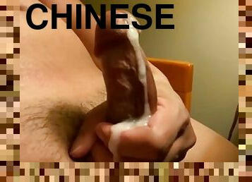 asiático, masturbación, polla-enorme, gay, paja, indio, china, coreano, polla