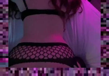 Neon Slowly Fucks Kitty From Behind - Taken from our video Behaving Badly
