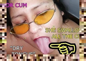 Tits for cum 7 Dry tongue