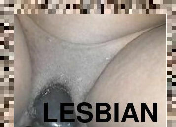 Lesbian Couple Fucking in the dark!