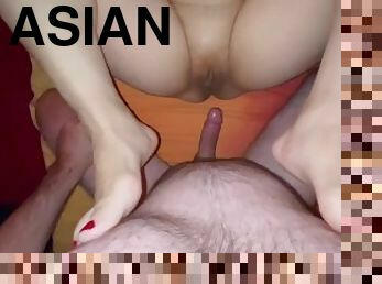 asiatisk, röv, gammal, amatör, mogen, milf, massage, bbw, ung18, äldre