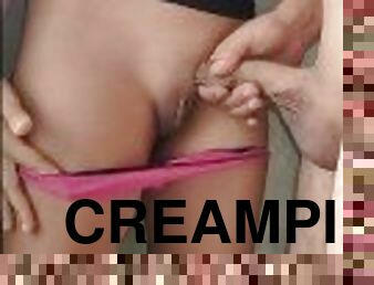 kæmpestor, onani, orgasme, fisse-pussy, amatør, skønheder, udløsning, creampie, par, afrivning